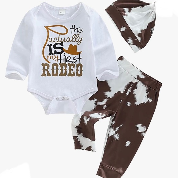 Other - Western Newborn Baby Boys Cowboy Outfit